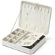 thumbnail image 1 of Joyero, joyero para niñas, regalos para adolescentes, joyero de cuero grande, almacenamiento de joyas para pendientes, caja de collar, joyería para mujeres, 1 of 7