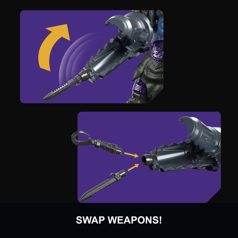Masters of the Universe Cannon Transform Trap Jaw Feature Action