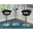 thumbnail image 3 of Pemberly Row Coastal Metal and Glass Pub Table in Chrome, 3 of 11