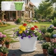 thumbnail image 7 of Modern Farmhouse Flowerpot with Tray Multi Function Potted Plant Gardening Containers for Indoor and Outdoor, 7 of 7