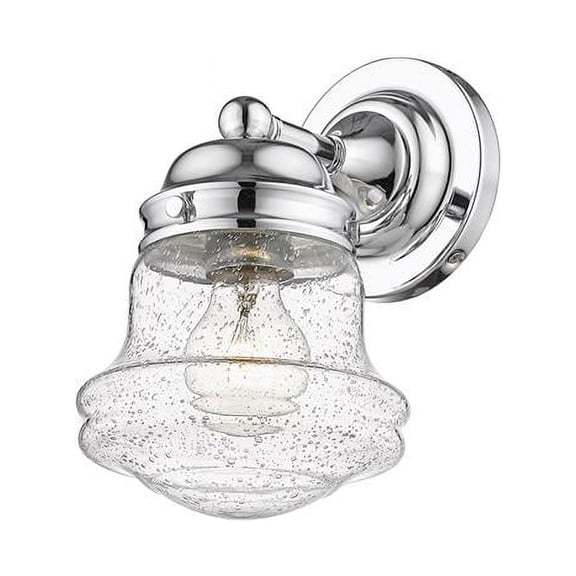 Z Lite 736-1S-CH 9.5 in. Vaughn 1 Light Wall Sconce, Chrome