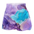 thumbnail image 5 of QATAINLAV Sport Yoga Skorts for Women 2024 Fashion Print Tennis Skirts Casual Stretchy High Waist Running Shorts Skirt Purple M, 5 of 6