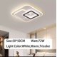 thumbnail image 3 of Luces de techo modernas para sala de estar Lámpara de techo LED ultradelgada Lámpara de techo LED para dormitorio Accesorio de iluminación, 3 of 5