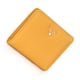 thumbnail image 1 of Billetera corta y delgada Qarigey para mujer con botones de ciervo Amarillo, 1 of 6