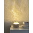 thumbnail image 4 of FSLiving LED Accent Uplight Mood Lamp 3W Dynamic Water Pattern Light USB-Powered 3ft PC Circle Table Lamp Desk Backlight Night Light for Take Photos Kid's Gift Rustic Home Decor DIY Project - 1 Pcs, 4 of 5