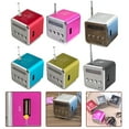 thumbnail image 4 of Portable Mini FM Radio Speaker with LED Display and Built-in Battery for Music Lovers, 4 of 6