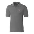 thumbnail image 2 of Men's Cutter & Buck Steel Mississippi State Bulldogs Vault Advantage Tri-Blend Pique Big & Tall Polo, 2 of 3