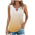 thumbnail image 2 of LiMoi Summer Tops for Teens Girls Sleeveless Blouses for Women Work Womens Tops Casual Short Sleeve Plain Tee Oversized Tops for Women Loose Fit, 2 of 6