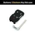 thumbnail image 3 of Unique Bargains 5 Buttons Keyless Entry Remote Fob Key Shell Case for Chevrolet Silverado 1500, 3 of 7