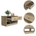 thumbnail image 4 of Light Oak 2 - Shelf 2 - Drawer Storage Bench for Creating a Tidy and Attractive Space, 4 of 4
