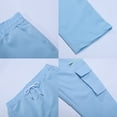 thumbnail image 4 of Men's Cargo Pants Relaxed Fit - Sport Pants Jogger Sweatpants, Drawstring Outdoor Trousers with Pockets, 4 of 6