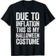 thumbnail image 1 of Due to Inflation This is My Halloween - Camiseta perezosa para disfraz, 1 of 2