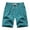 Sky Blue, variant on Men's Shorts Elastic Waistband With Pockets Under $10 Solid Color Polyester Shorts Outdoor Sports Versatile And Casual Five Quarter Pants