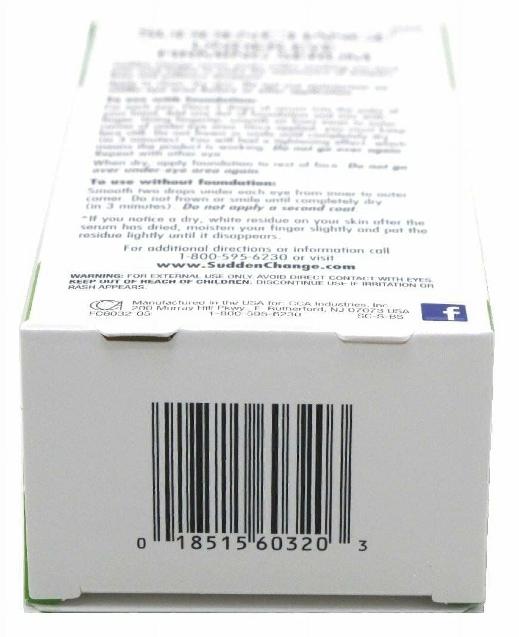 Sudden Change Delicate Diminishing Under-Eye Firming Serum, 0.23oz, 6-Pack
