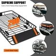 thumbnail image 4 of Kojooin Hitch Mount Cargo Carrier Basket, 4 of 7