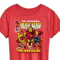 thumbnail image 3 of Marvel Iron Man - Comic Book Cover - Women's Short Sleeve Graphic T-Shirt, 3 of 5