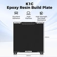 thumbnail image 2 of Build Plate Creality K1C de resina epoxi 235 x 235 mm para Ender-3, 2 of 7
