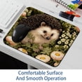 thumbnail image 6 of FeBohao Funny Mouse Pad Mat for Desktop Jiaji Cloth Portable Unique Design Personalized Thin Abstract Farmhouse Decor Women Cushion Cool Fashion Must Kids Size Hedgehogs, 6 of 6
