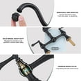 thumbnail image 3 of WOWOW Antique Brass Sink Faucet 2 Hole Oil Rubbed Bronze Kitchen Faucet, 3 of 7