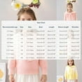 thumbnail image 2 of Girls Fuzzy Sweater Uniforms Sailor Collar Cute Sweaters Sweatshirts Long Sleeve Fluffy Knit Pullover Tops Beige, 3-4 Y, 2 of 7