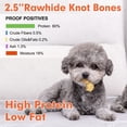 thumbnail image 6 of MON2SUN Rawhide Knot Bones Chicken Flavor Small Dog Treats, 14.8 oz (60 Count), 6 of 9