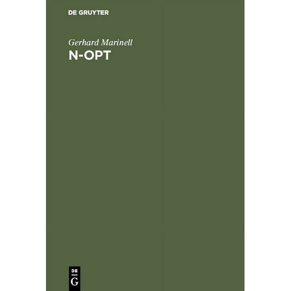 n-opt, (Hardcover)