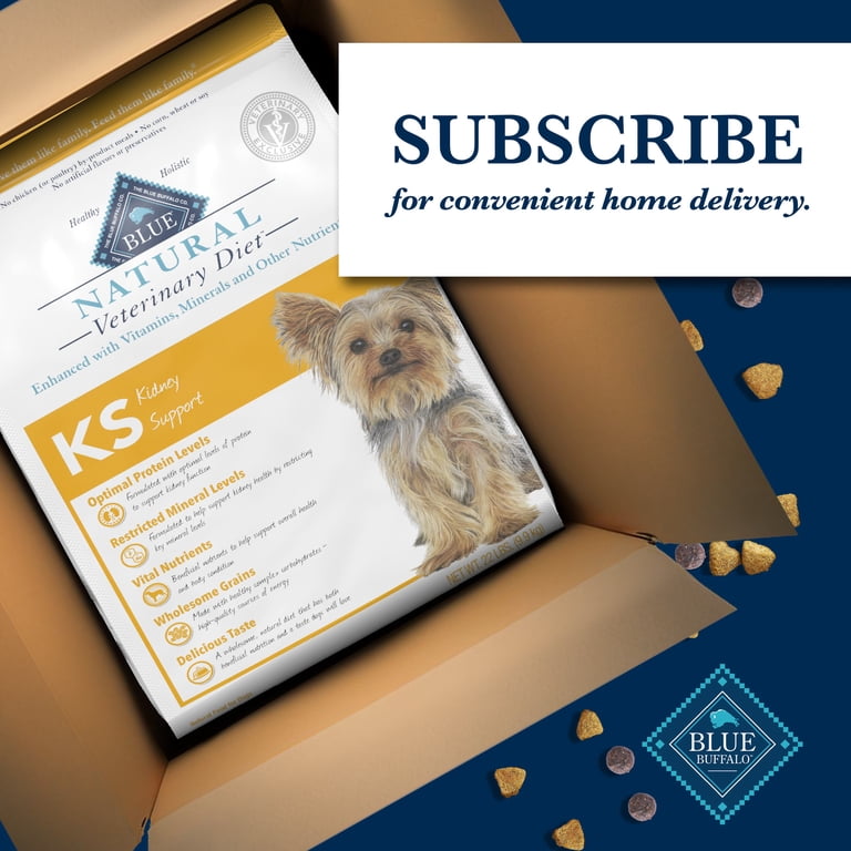 Blue Buffalo Natural Veterinary Diet KS Kidney Support Dry Dog