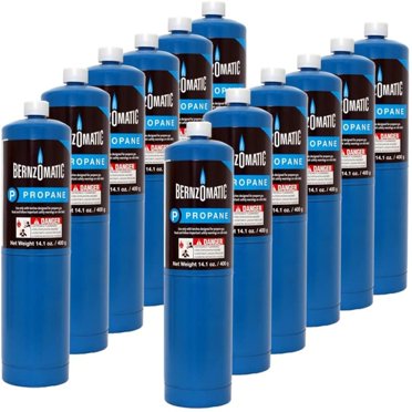 14.1 oz. Propane Gas Cylinder - 12 Cylinders