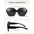thumbnail image 6 of TINHAO Polarized Fit Over Sunglasses Wear Over Glasses For Women Men Fishing Driving with Oversized Frame Black, 6 of 6