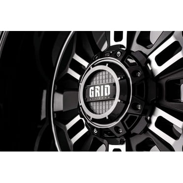 Grid OffRoad GD11 Custom Wheel for 22x12 87.1mm Hub Gloss Black with Double Dark Tint Rim