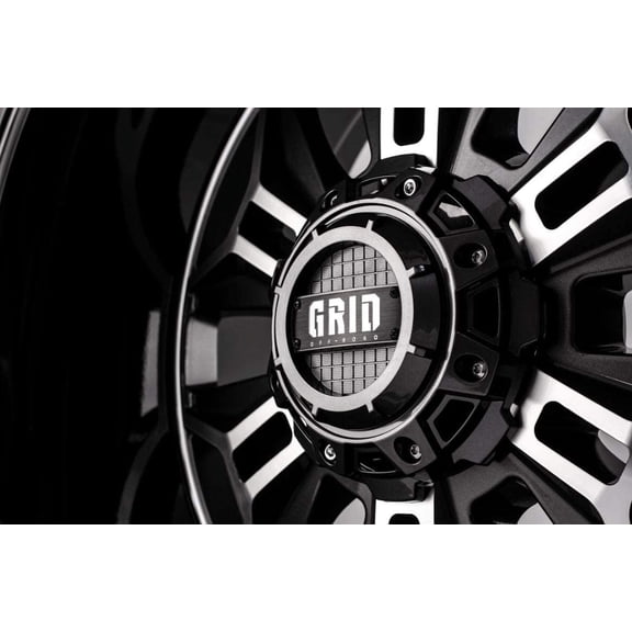 Grid OffRoad GD11 Custom Wheel for 22x12 87.1mm Hub Gloss Black with Double Dark Tint Rim