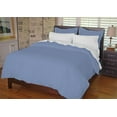 thumbnail image 3 of Warm Things Home 300 Egyptian Cotton Duvet Cover Set Almond / Twin, 3 of 7