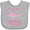 AC-Heather Grey, variant on Inktastic i'm going to be a big sister in march Girls Baby Bib