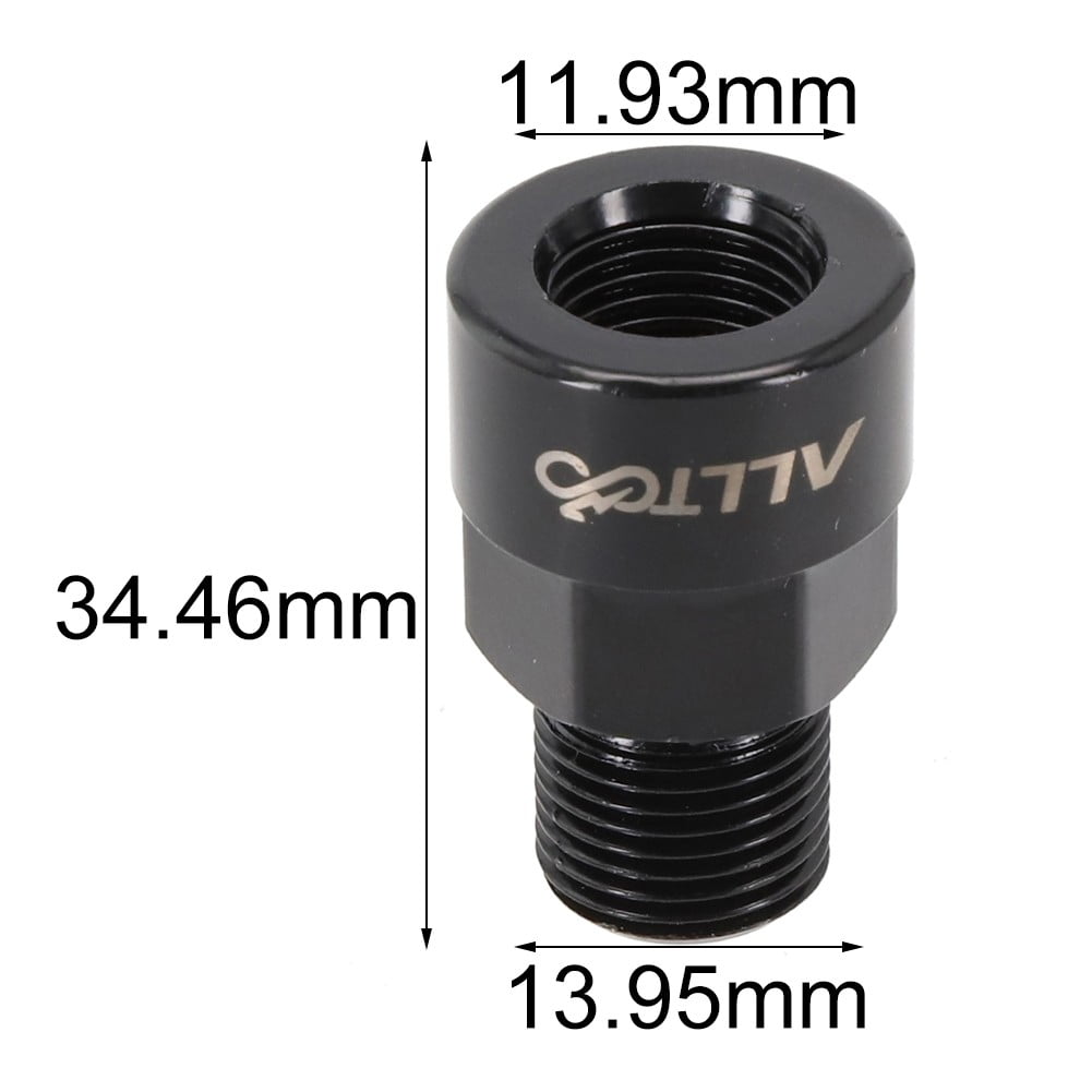 Paire D'Adaptateurs De Pédales Vélo Alliage Aluminium - Conversion 9/16 (14mm) Vers 1/2 (12mm)