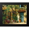 thumbnail image 2 of Borelli, Guido 14x12 Black Modern Framed Museum Art Print Titled - Il Giardino Fiorito, 2 of 5