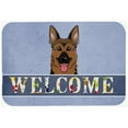 thumbnail image 2 of Carolines Treasures BB1397CMT German Shepherd Welcome Kitchen & Bath Mat, 20 x 30, 2 of 2