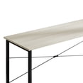 thumbnail image 5 of Castle Place Modern 55" Metal Computer Desk, Light Grey, 5 of 9