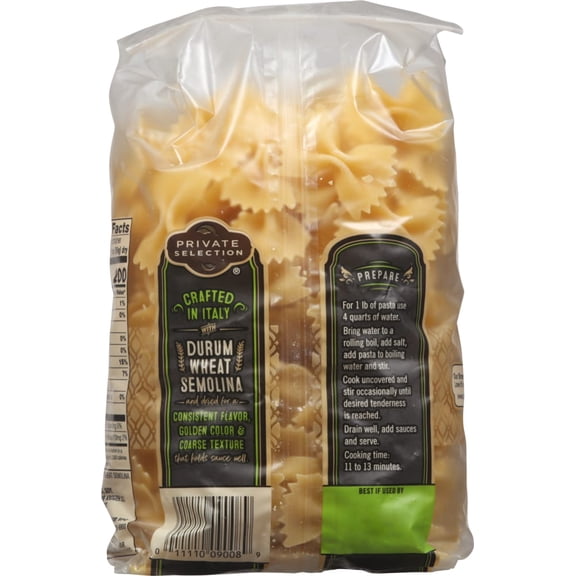 Private Selection Italian Farfalle 16 oz - Pack of 1