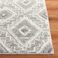 thumbnail image 3 of SAFAVIEH Martha Stewart Lucia Shag Area Rug, Dark Grey/Light Grey, 5'1" x 7'6", 3 of 8