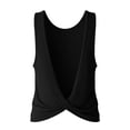 thumbnail image 7 of Open Back Tops for Women Workout Tank Tops for Women 2026 Summer Tops Sleeveless Backless Yoga Top Athletic Workout Slim Basic Cami Shirts Running T Shirts Going Out Crop Tops Gym Fitness Shirts, 7 of 7
