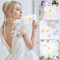 thumbnail image 3 of Wedding Invitations Wraps Set Include 100Pc Pre Folded Vellum Jackets for 5X7,Gold Self Adhesive Envelope Seal Stickers, 3 of 6