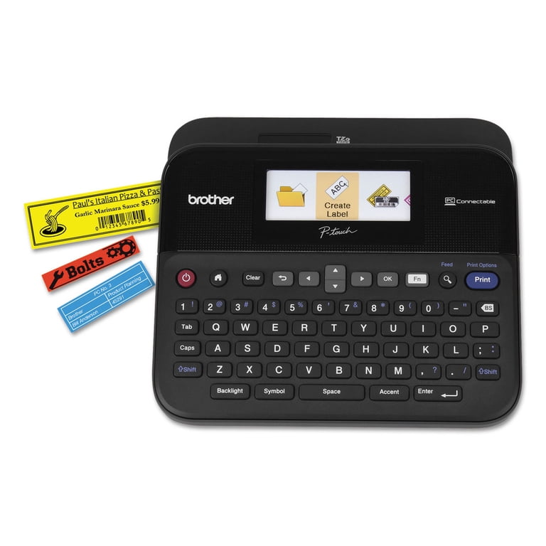 Brother, Label Maker, PT-D600, PC-Connectable with Color Display