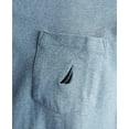 thumbnail image 4 of Nautica Men's Solid Crew Neck Short Sleeve Pocket T-Shirt,, Blue, Size Large, 4 of 5