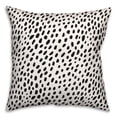 thumbnail image 2 of Creative Products Black and White Spots 18 x 18 Spun Poly Pillow, 2 of 3