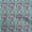 Turquoise Blue, variant on oneOone Georgette Viscose Medium Blue Fabric Cat Sewing Fabric By The Yard Printed Diy Clothing Sewing Supplies 42 Inch Wide