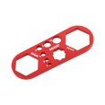 thumbnail image 3 of Llave para tapa de horquilla Strade Fareast Limited de bicicleta herramienta de reparación de Aleación de aluminio Rojo 24 mm 26 mm, 3 of 8