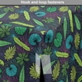 thumbnail image 4 of Botanical Dog Crate Cover, Tropical Jungle Plants Repetitive Monstera Palm Leaves, Easy to Use Pet Kennel Cover Small Dogs Puppies Kittens, 7 Sizes, Green Seafoam, by Ambesonne, 4 of 6