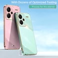 thumbnail image 5 of XINLI Straight Edge 6D Electroplate TPU Phone Case, Series 2,iPhone 16 Pro Max, 5 of 5