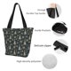 thumbnail image 4 of Fotbe Gold Snowflake Christmas Tree Bolsa de Playa con Estampado, Bolsa de Hombro, Bolsa de Mano Espaciosa, Bolsa de Viaje Ligera, Bolsa de Compras Versátil, 4 of 6