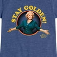 thumbnail image 3 of Golden Girls - Stay Golden - Toddler And Youth Girls Short Sleeve Graphic T-Shirt, 3 of 5